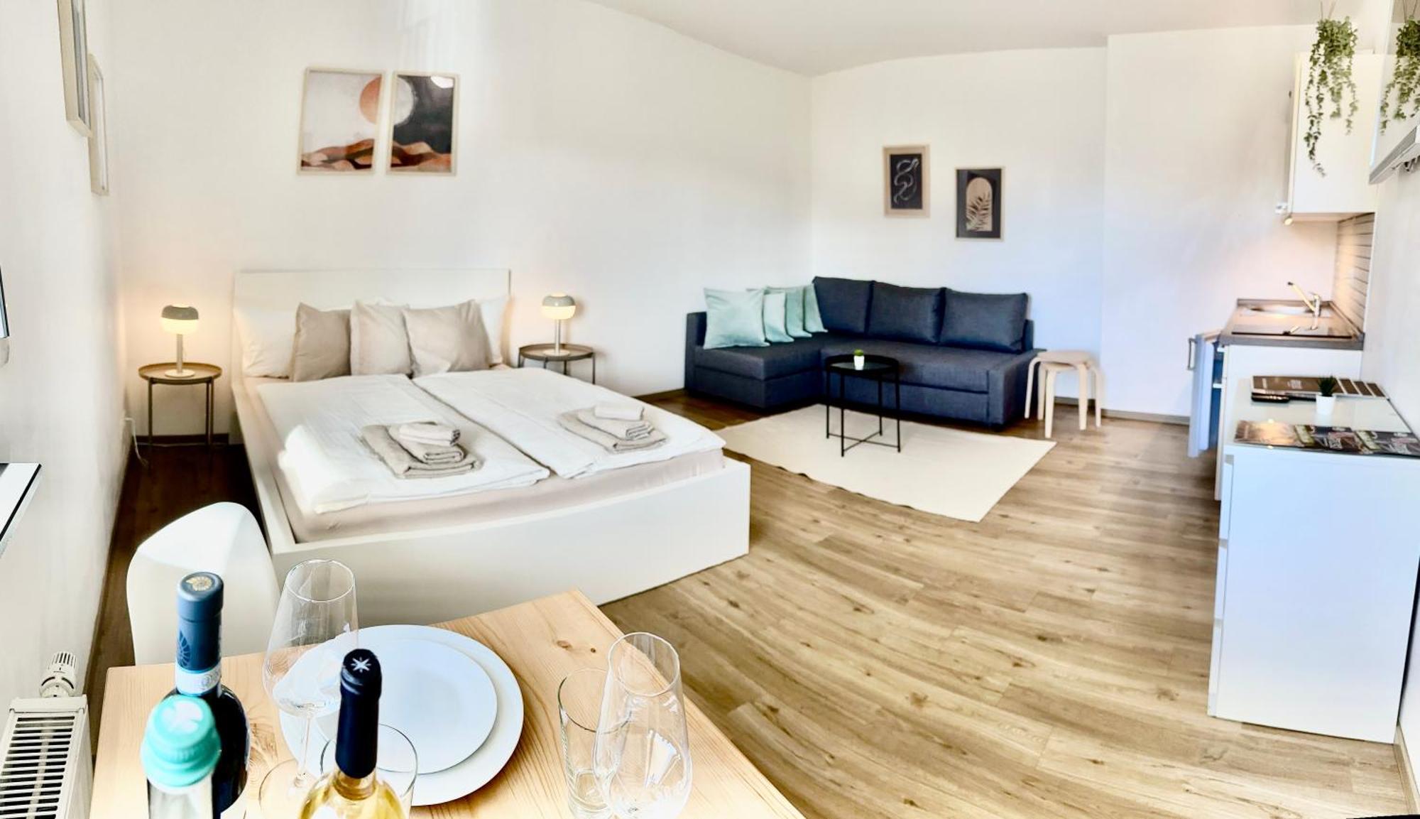 Stylisches Studio Mit Privatem Stellplatz Wenige Minuten Von Der Innenstadt & Mosel Coblenza Esterno foto